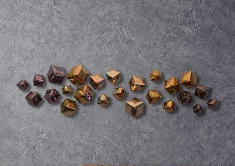 Cubes Golden