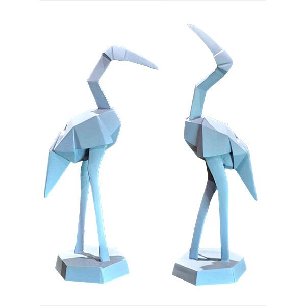Blue Swan Décor Piece Set