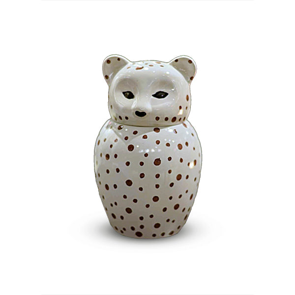 Ceramic Cat Jar Décor Piece - Small
