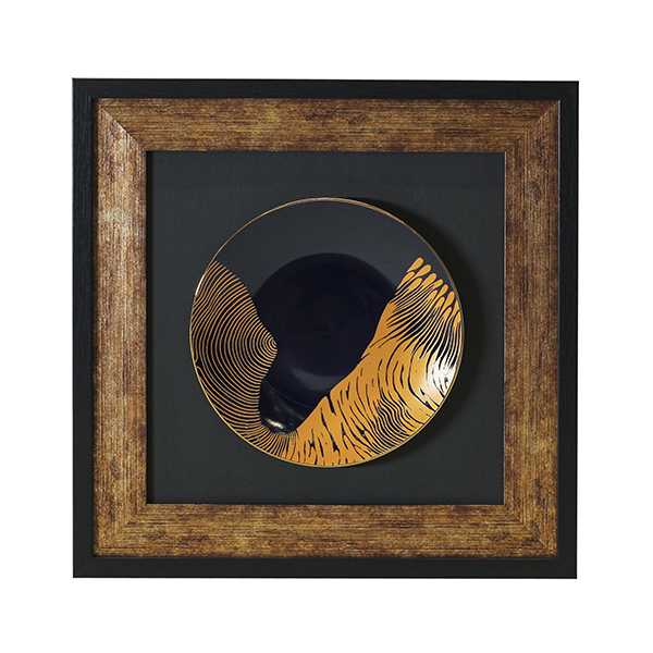 Framed Ceramic Designer Plates