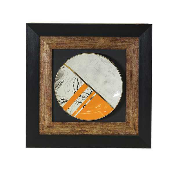 Framed Ceramic Designer Plates