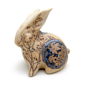 Handcrafted Tenmoku Rabbit Showpiece