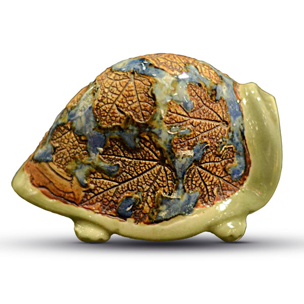 Handcrafted Tenmoku Tortoise Showpiece