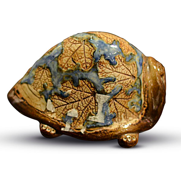 Handcrafted Tenmoku Tortoise Showpiece