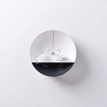 Haoshi Waterbird X Clock - Swan01