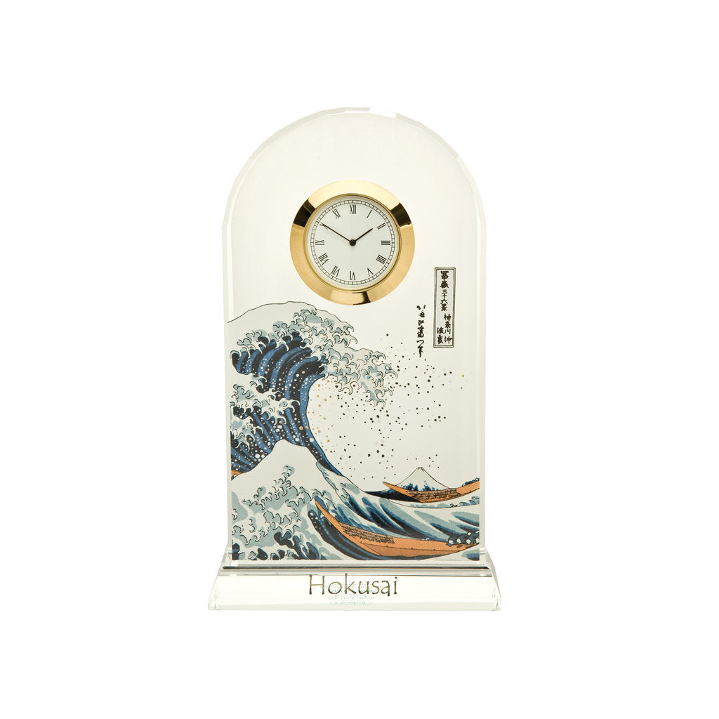 Hokusai Great Wave Desk Clock