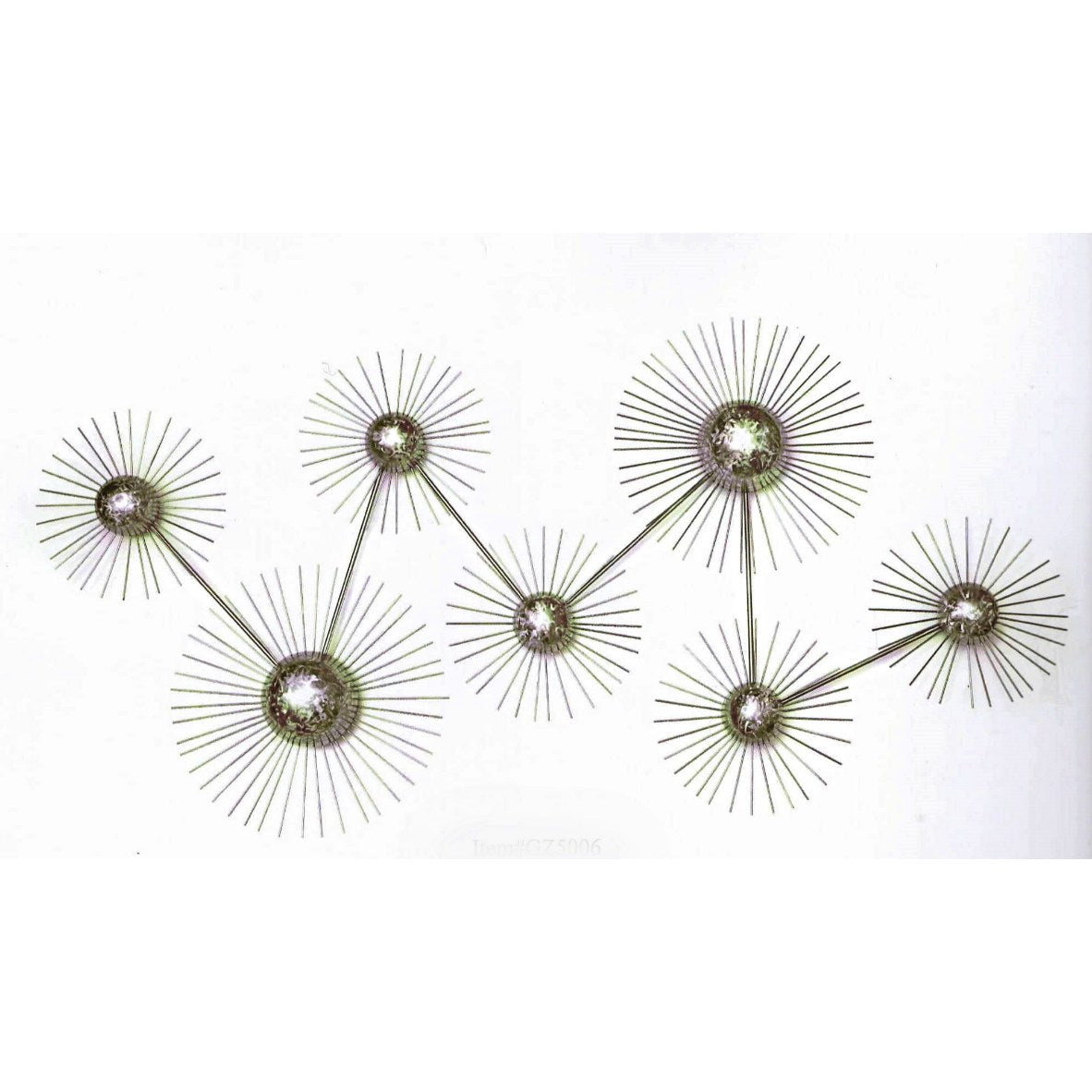 Multiple Sun Metal Art