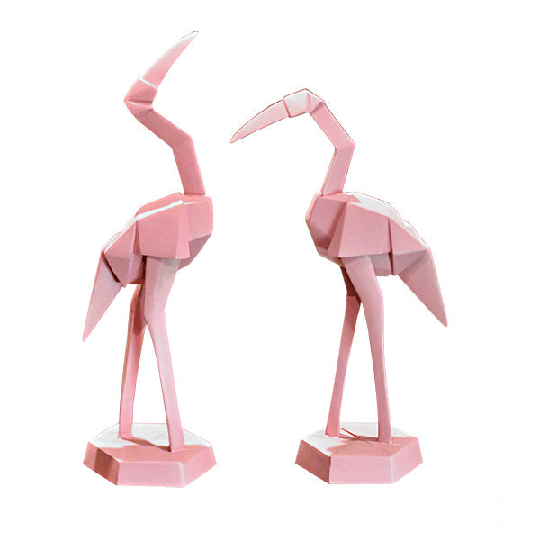 Pink Swan Décor Piece Set