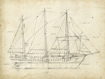 Sailboat Blueprint 2