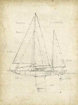 Sailboat Blueprint 4