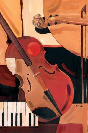 Abstract Violin