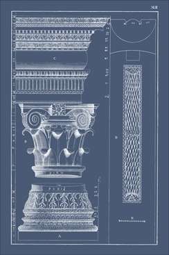 Column & Cornice Blueprint 1