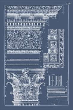 Column & Cornice Blueprint 2