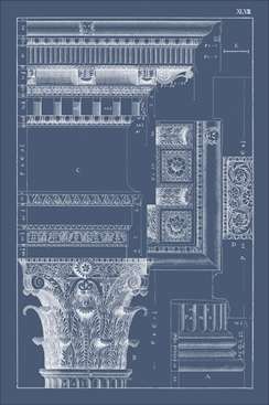 Column & Cornice Blueprint 3