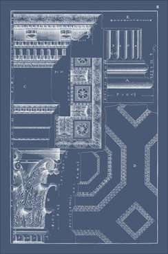 Column & Cornice Blueprint 4