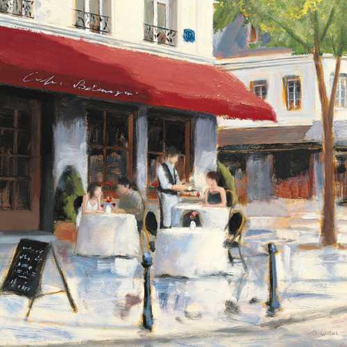 Relaxing at the Cafe 1
