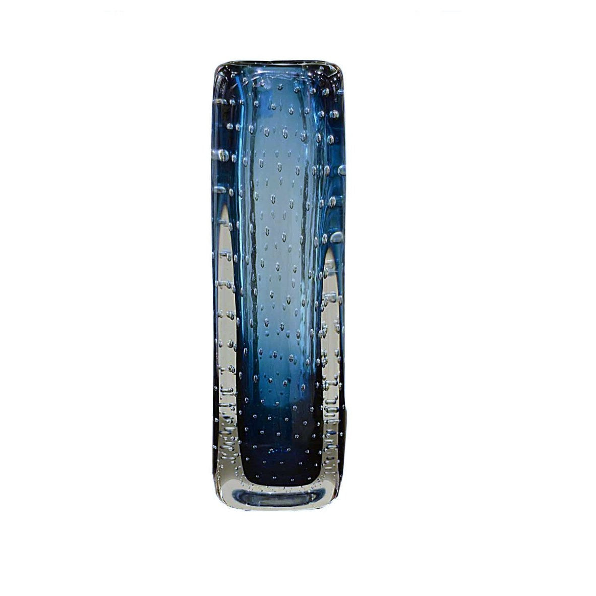 Blue Bubble Textured Vase 7