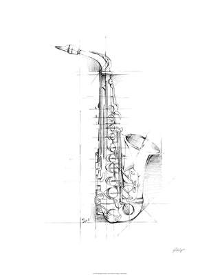 Saxophone Sketch
