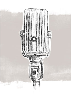 Monochrome Microphone 4