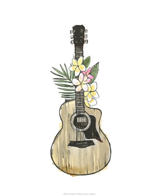 Guitar Foliage 1