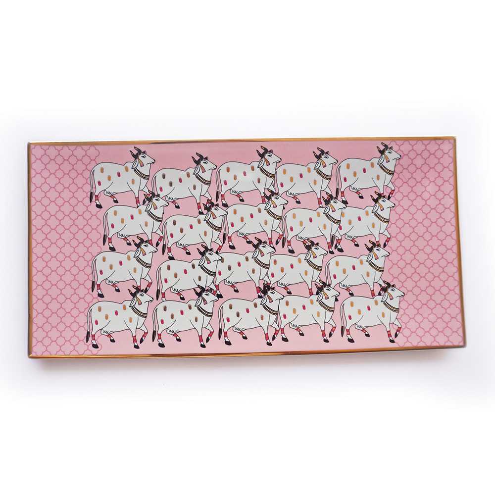 Pichwai Designer Plate 2