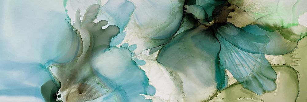 Sage And Teal Florals 1