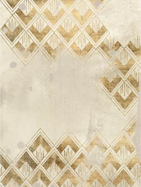 Deco Pattern in Cream 3