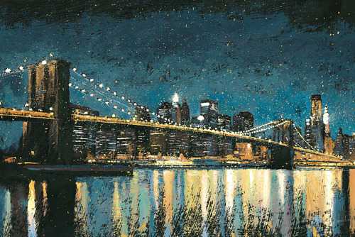 Bright City Lights Blue 1