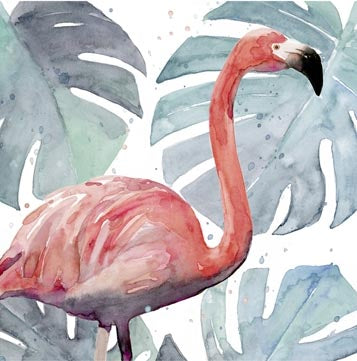 Flamingo Splash 1