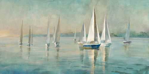 Sailboats at Sunrise