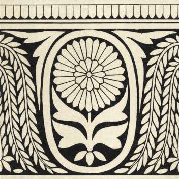 Ornamental Tile Motif 8