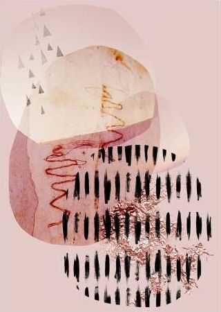 Scandi Abstract Blush