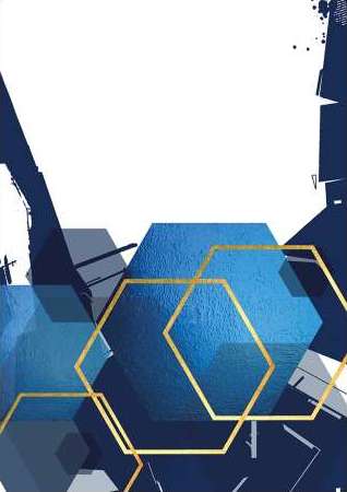 Indigo Abstract 2