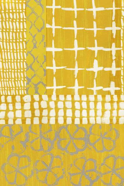 Golden Blockprint I