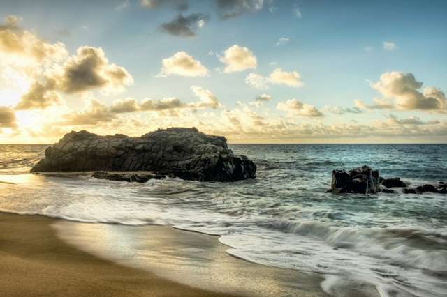 Sunset at Lumahai Beach