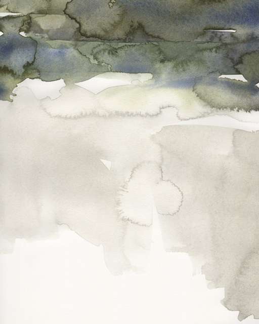Watercolor Abstract Horizon 3