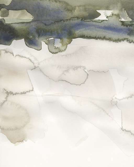Watercolor Abstract Horizon 4