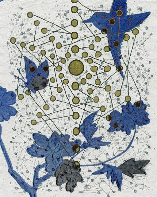 Chakra Web with Bird