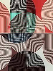 Graphic Colorful Shapes II