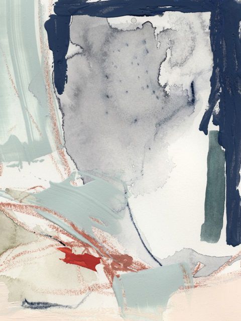 Ash Blue & Crimson II