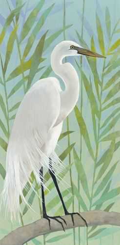 Egret by the Shore 1