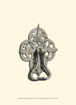 Wrought Iron Door Knocker 4