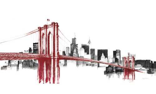 Skyline Crossing Red