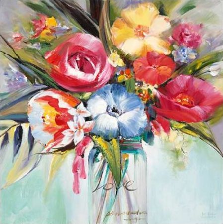 Lush Painterly Blossoms