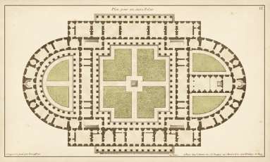 Antique Garden Plan 1