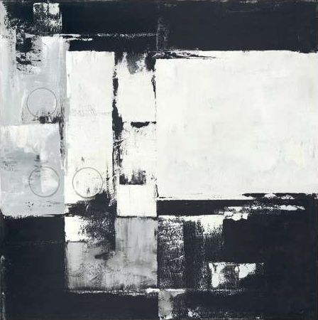 Circles on Black-White I