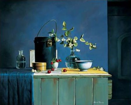Stillife in blue