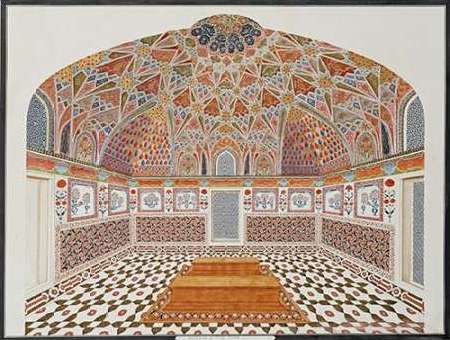 Interior of The Tomb of Etahmadowlah