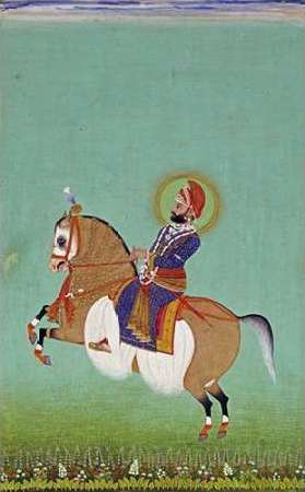 Equestrian Portrait of Maharana Sarup Singh