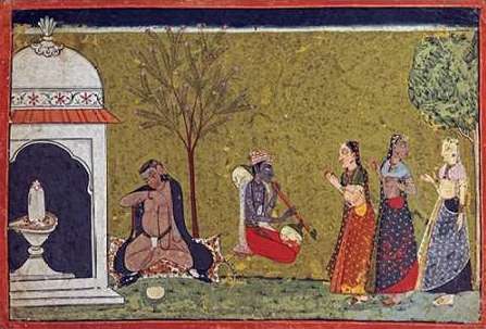 Illustration From a Madhavanala Kamakandala Series